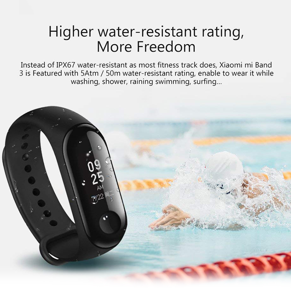 Xiaomi Mi Band Fitness Tracker Heart Rate Monitor